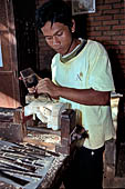 Siem Reap - inside the workshop of the 'Artisan d'Angkor'